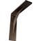 Ekena Millwork Legacy Steel Bracket, Hammered Dark Bronze 2"W x 8"D x 8"H BKTM02X08X08LEHDB - alternate 1